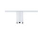 Paulmann URail Schienenspot Tube, signalweiß, für LED-Schienensysteme, Ø 6,5 cm.