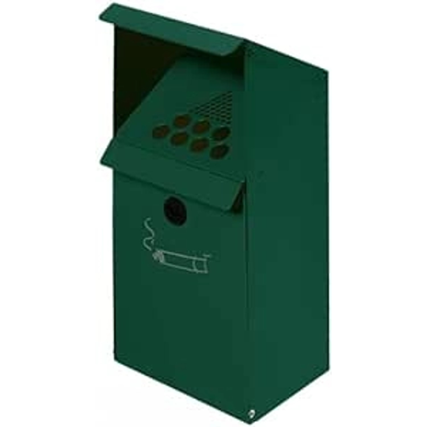 PROREGAL Großvolumiger Wandascher Mit Schutzdach 3,7 Liter HxBxT 41 x 18 x günstig online kaufen