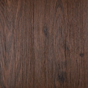 PVC-Bodenbelag Fasting in Dunkelbraun mit Holzoptik, Meterware.