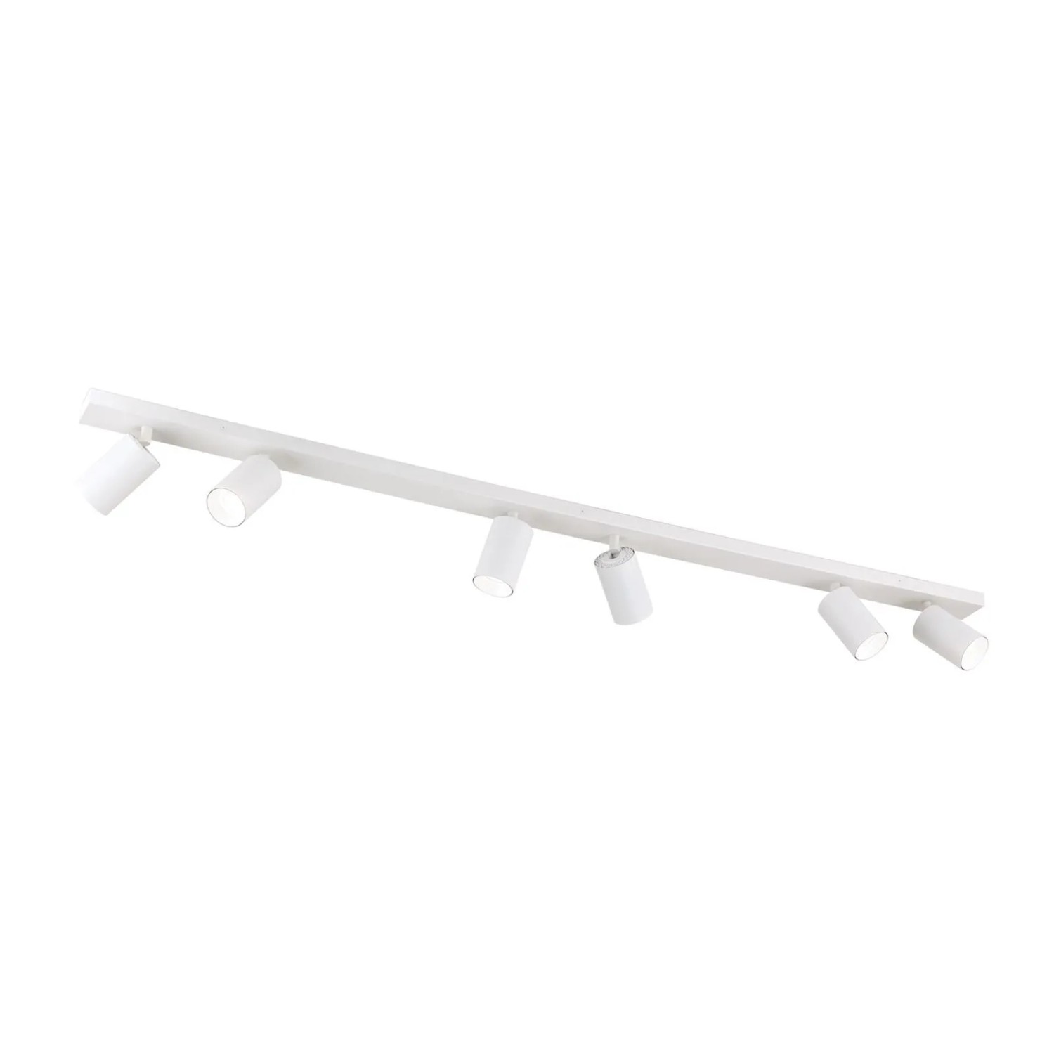 Orion Leuchten Strahler 6-flammig GU10 Schwenkbar 130 cm Weiß