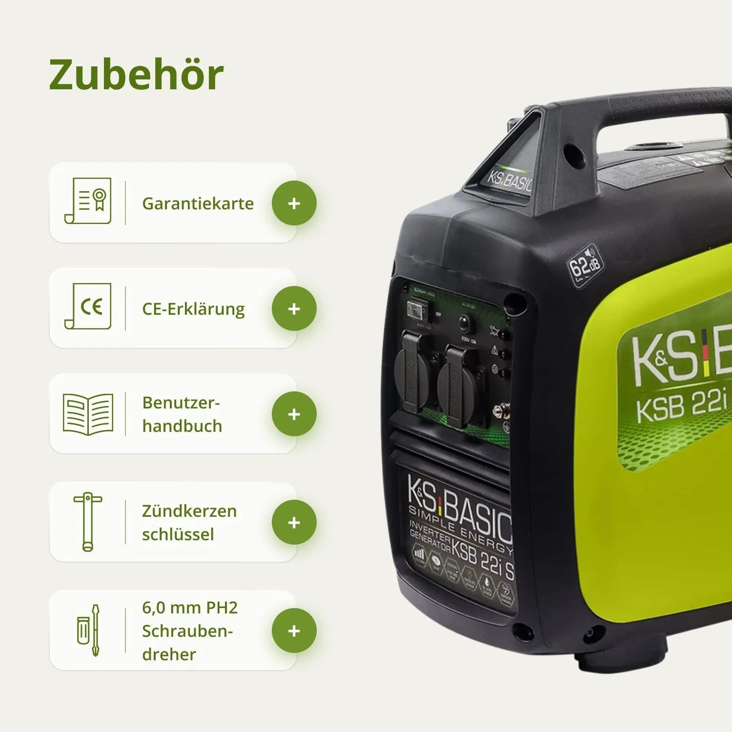 Könner & Söhnen Inverter-Benzingenerator KSB 33i S_7