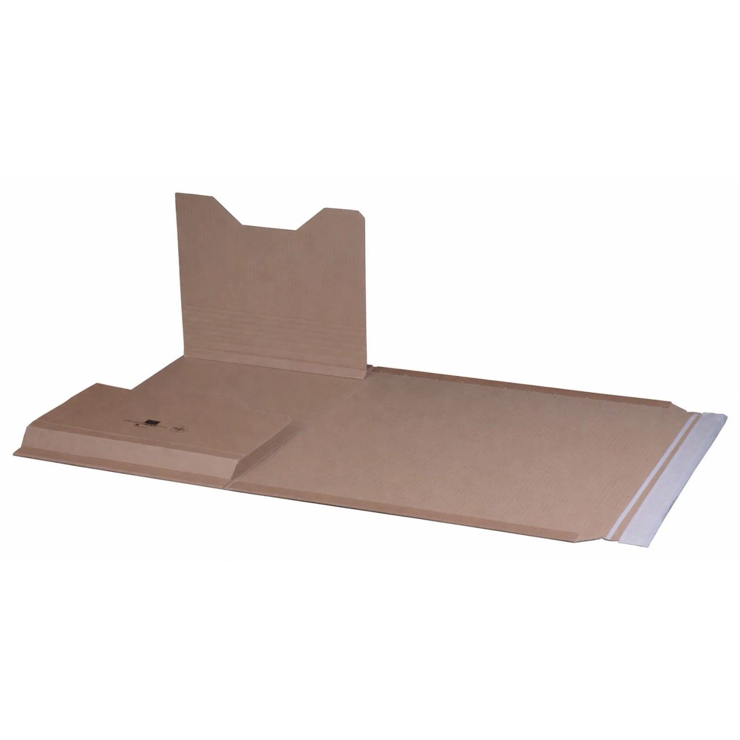 PROREGAL Mega Deal 50x Universalverpackung A3 LxBxH 456x320x70mm mit Selbstklebeverschluss & Aufreißfaden Variable Höhe Braun Wickelverpackung