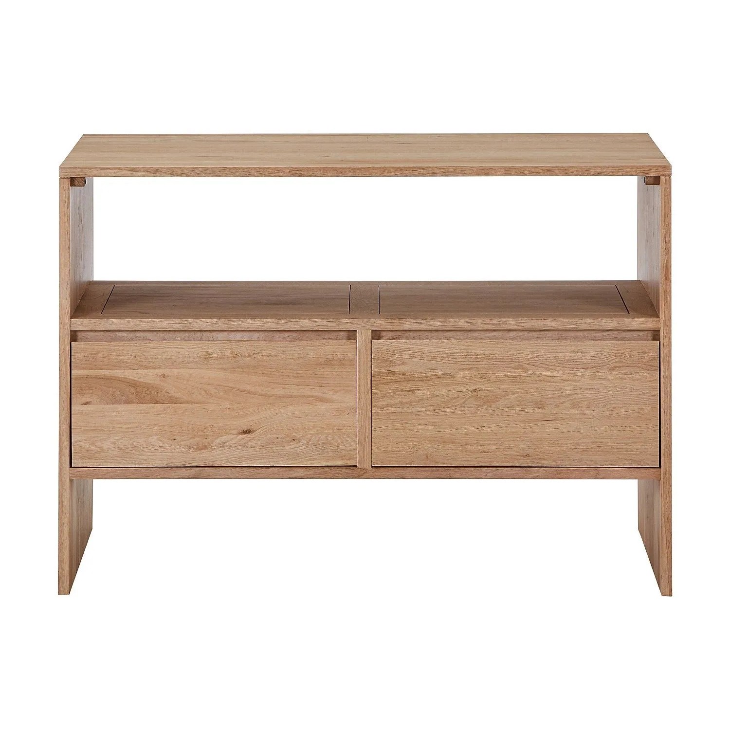 Vente-unique Waschbeckenunterschrank Cavizo Naturfarben Hell 110 cm