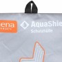 Siena Garden Schutzhülle für Stapelstuhl, AquaShield, hellgrau, mit Tragegriff und Logo.