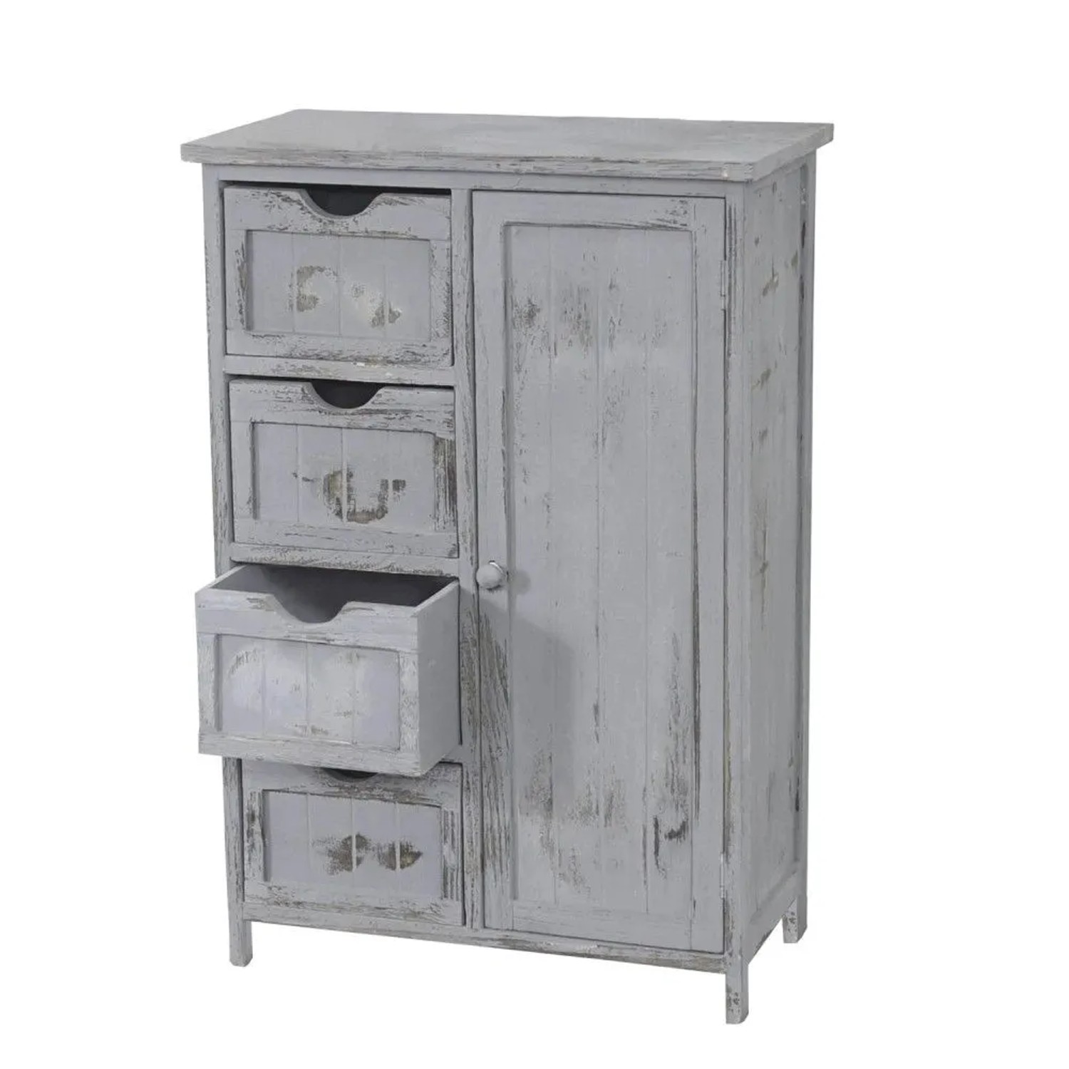 MCW Kommode D12 82x55x30cm Grau