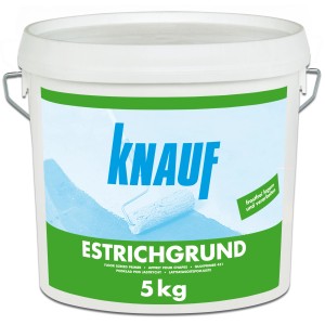 Eimer Knauf Estrichgrund, 5 kg, für saugfähige Untergründe im Innen- und Außenbereich.