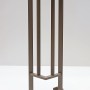 Dieda Eckset Linus in Taupe für Treppen & Geländer, Aluminium, 1200 mm hoch.