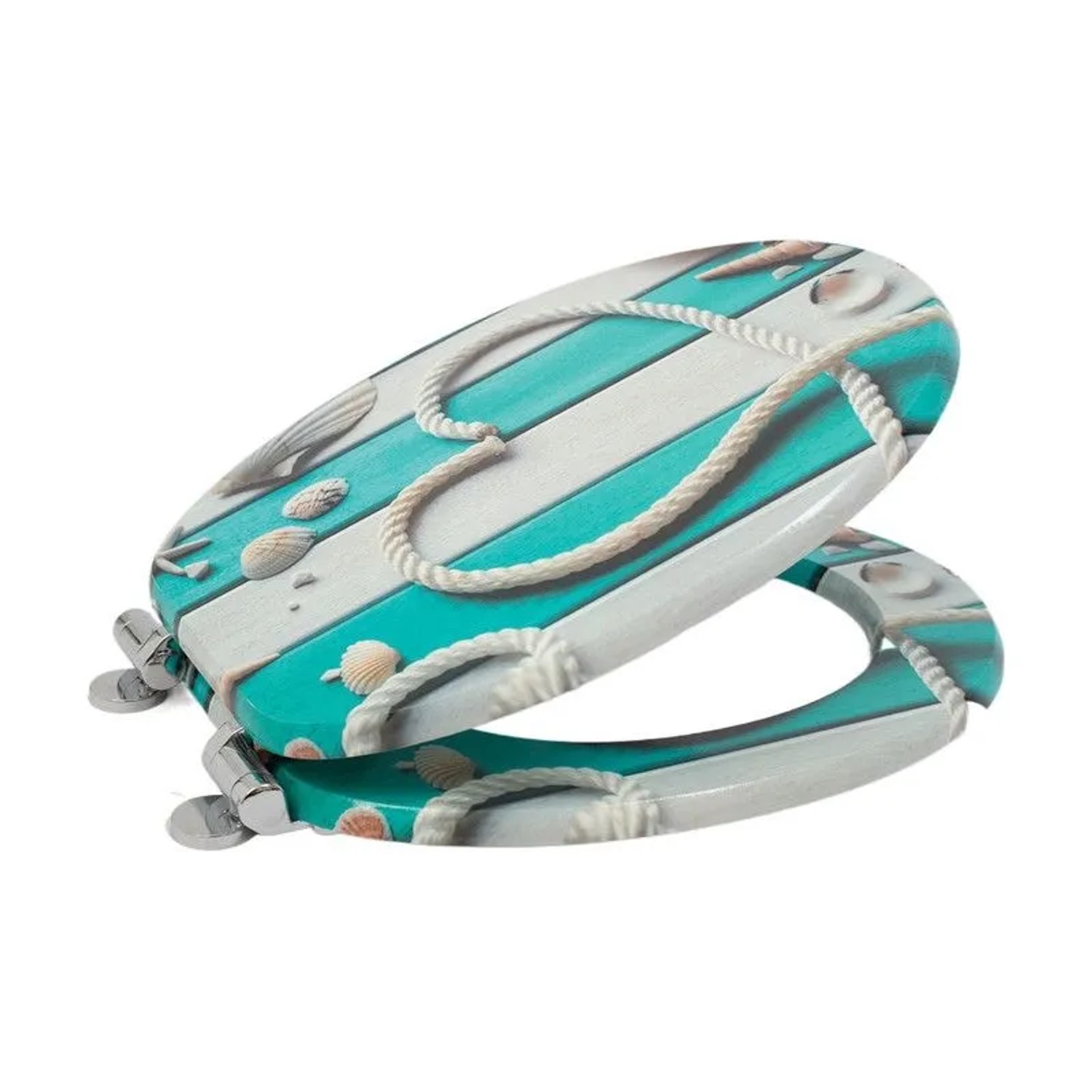 SINOBATH WC Sitz Mit Absenkautomatik MDF Holzkern H147 günstig online kaufen