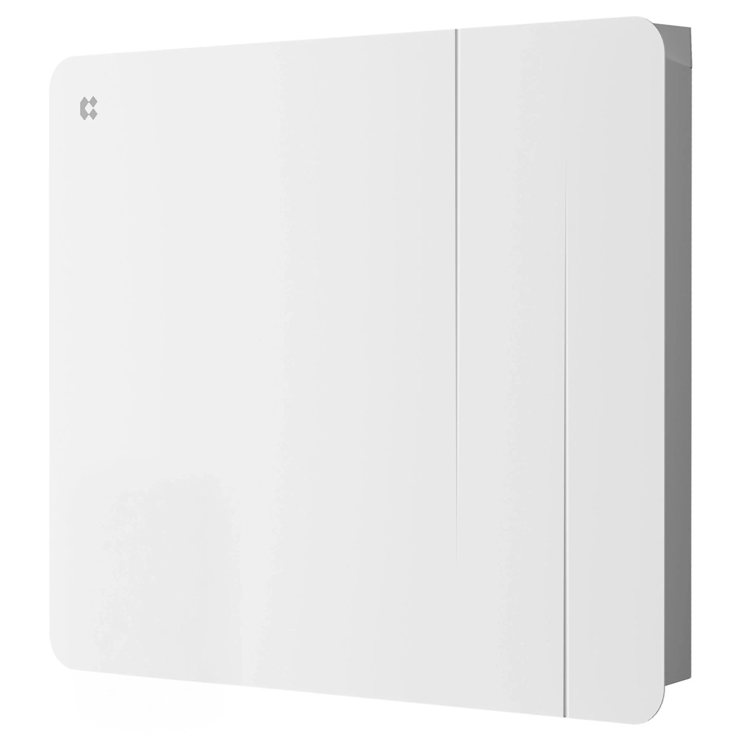 CIARRA Elektrischer Keramik Heizkörper 1000 W mit PID-Thermostat WLAN-Steuerung für 10-15 m² CBHTD10A-W