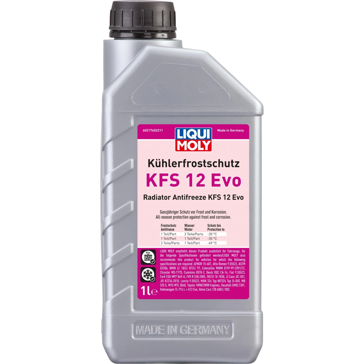 Liqui Moly Kühlerfrostschutz KFS 12 Evo 1 l
