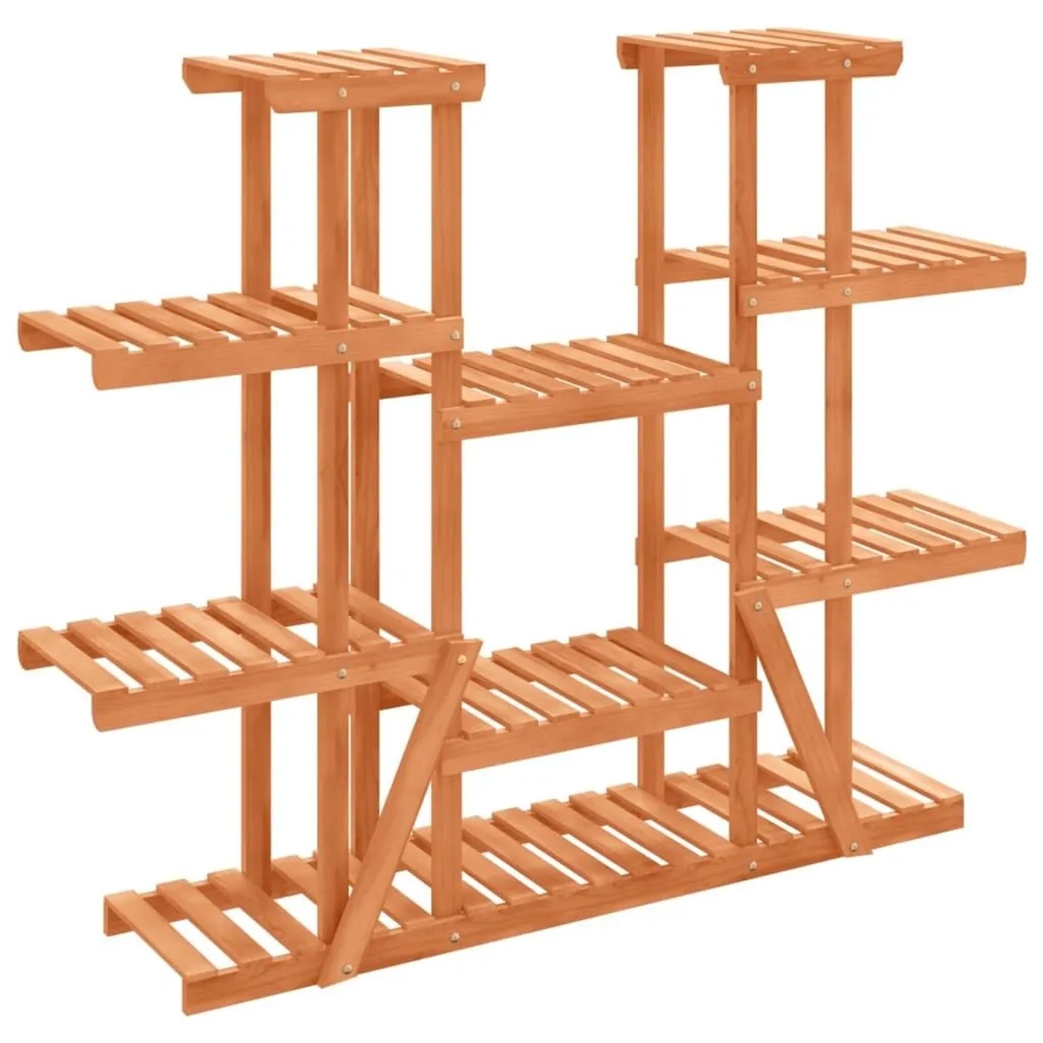 vidaXL Blumenständer 110x25x110,5 cm Massivholz Tanne 362858