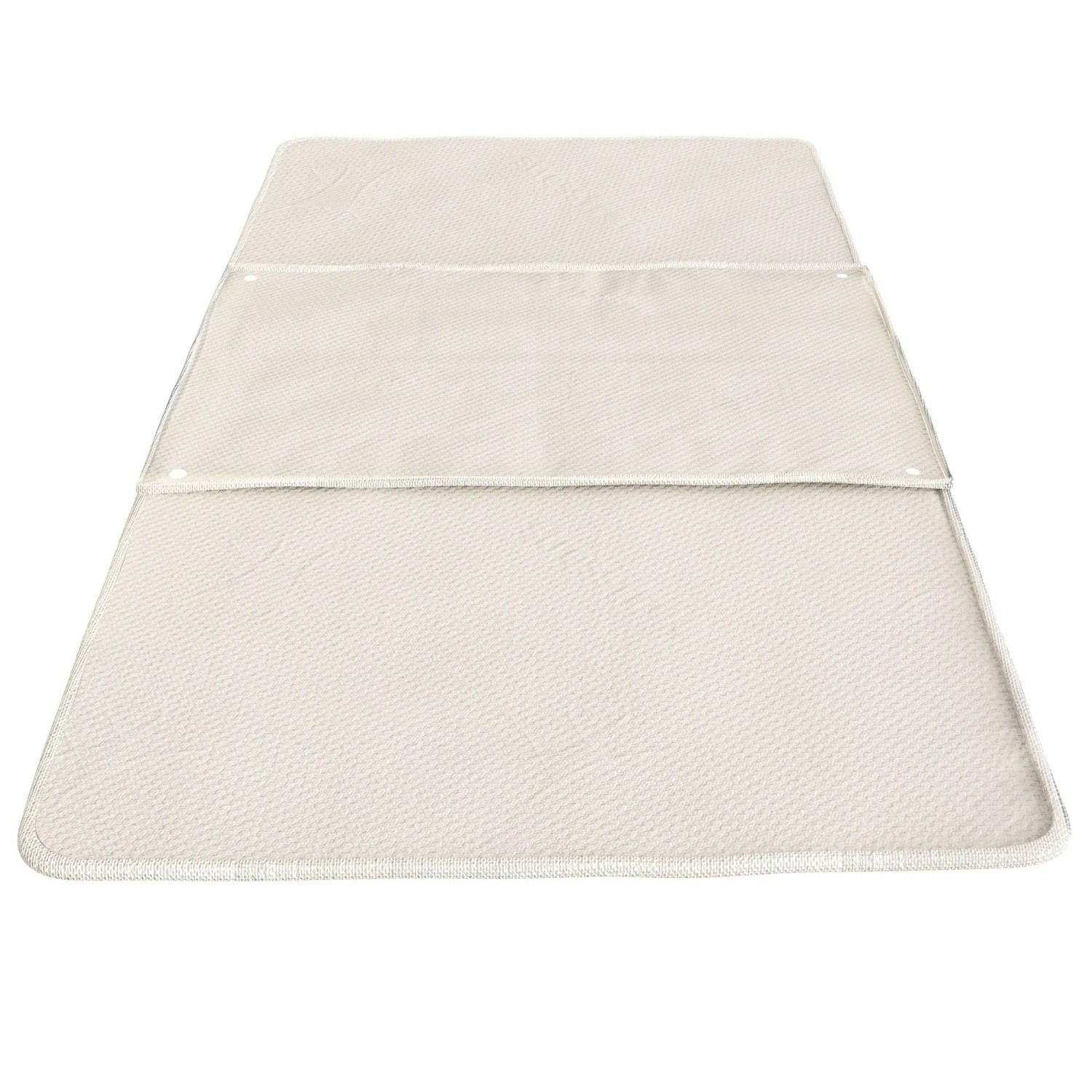The White Stone Wasserdichter Matratzenschoner 120x190 cm mit 3 Abnehmbaren Schutzauflagen
