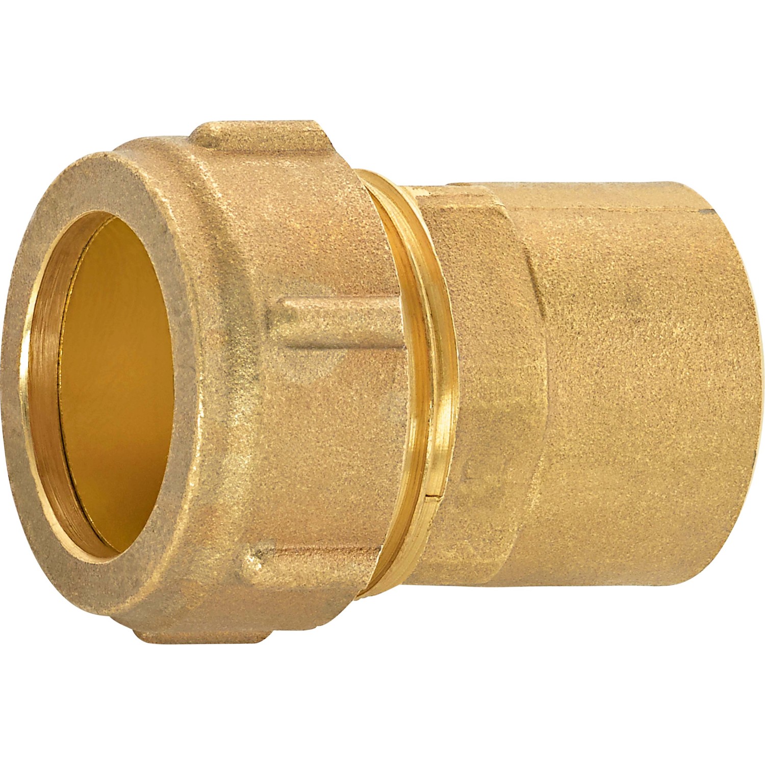 Klemmring-Verschraubung Ø 22 mm x 24,1 mm (Rp 3/4) Messing