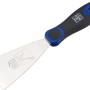 LUX Universalspachtel Flexibel, 6 cm breit, mit rostfreier Klinge und 2-Komponenten-Griff.