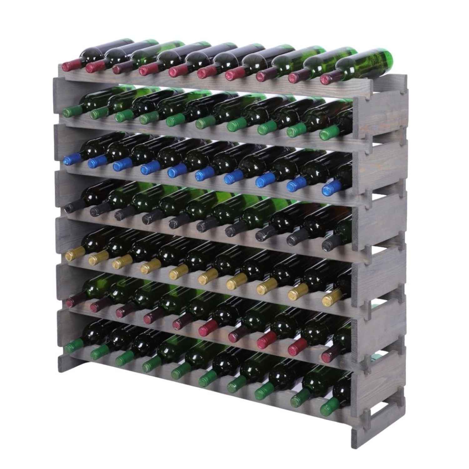 PROREGAL Weinregal VINOTECA FLEX PRO HxBxT 93x103x28cm 70 Flaschen Auf 7 Eb günstig online kaufen