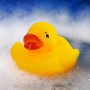 Relaxdays Badeente 12er Set PVC Gelb Schwimmend 5 cm x 6 cm x 5 cm 10 g_5