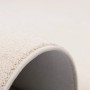 Detailansicht: Weißer Snapstyle Hochflor Teppich Luna (100x200cm).