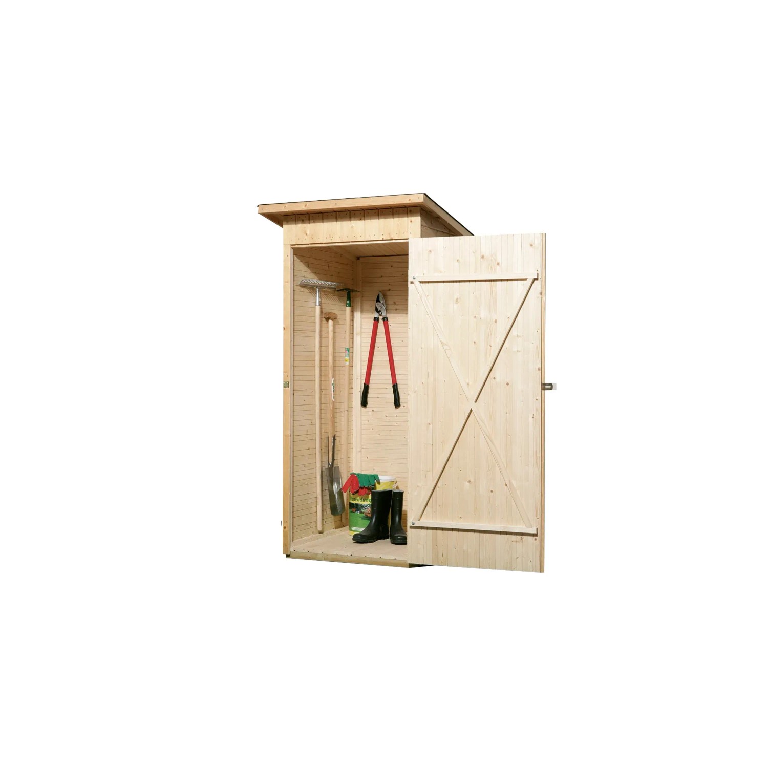 Weka Geräteschrank Garten Gr.1 Pultdach 83 x 85 cm kaufen bei OBI
