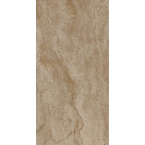 Bodenfliese Feinsteinzeug Travertino, 60x120 cm, matte Oberfläche in Steinoptik.