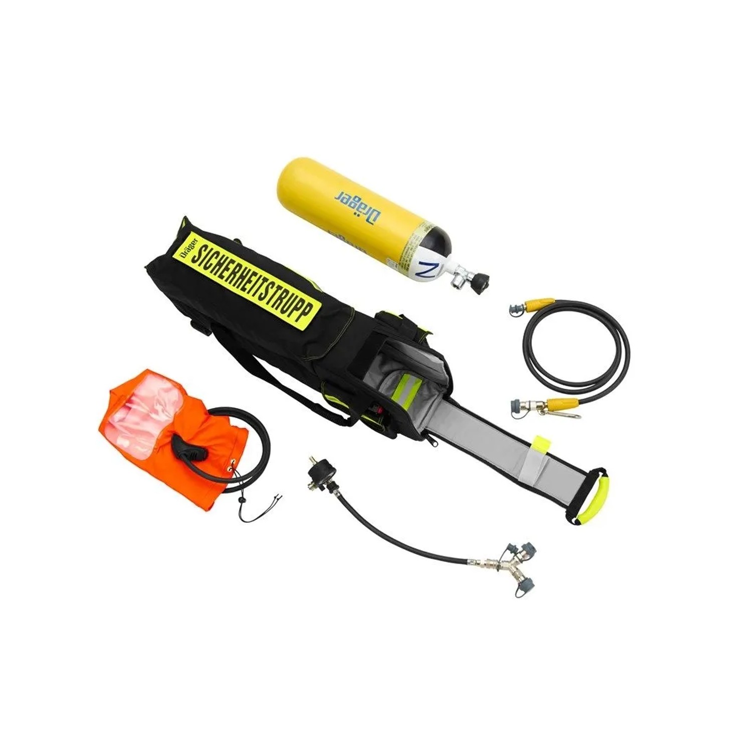 Dräger Rps 3500 Rettungspack-system-set
