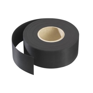 Schwarzes Dalsys Fugendichtband EPDM (2x25m x 70mm) auf Rolle, ein Abdichtband.