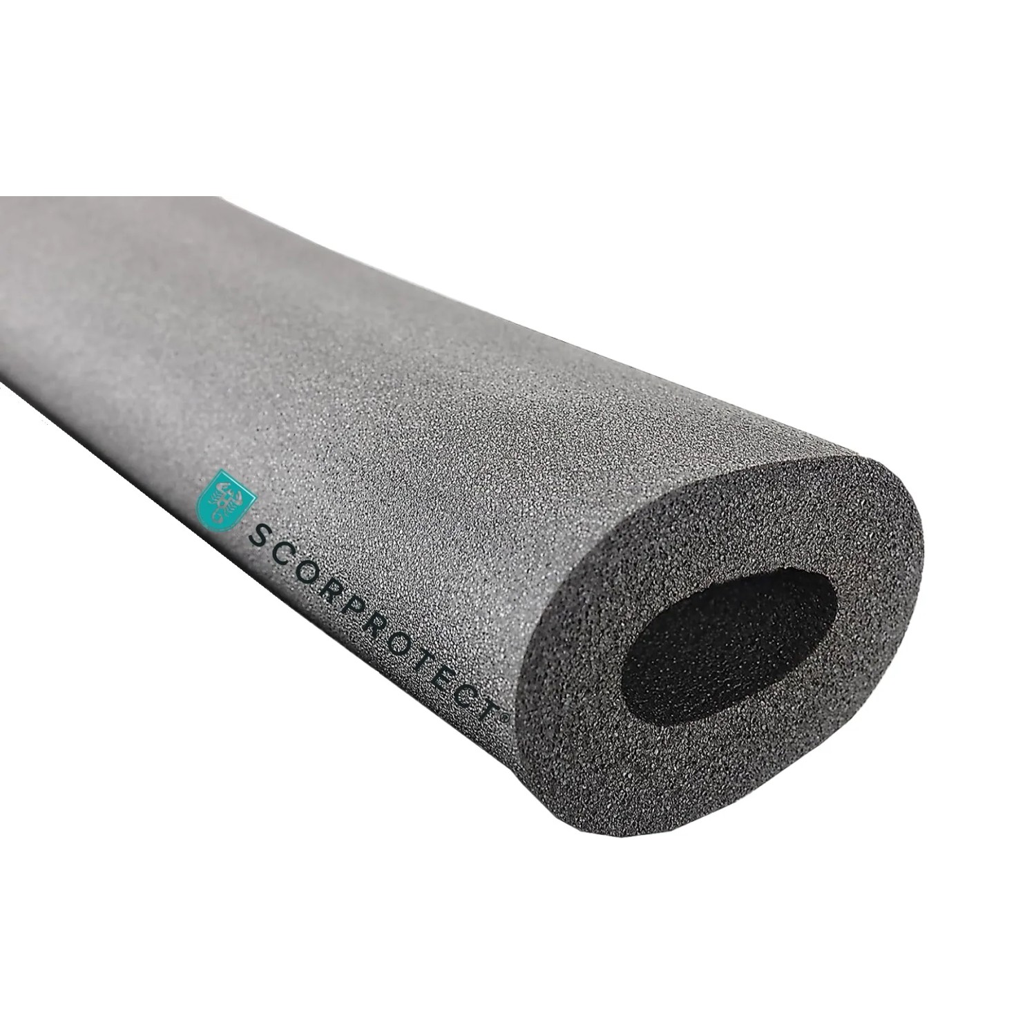 Scorprotect Kautschuk Rohrisolierung 2 M Stange GRAU 35 MM X 20 MM