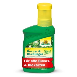 Neudorff Azet Plus Buchsbaumdünger, 250ml Flasche für gesundes Wachstum und grüne Blätter.