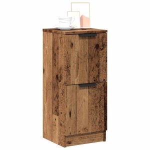 vidaXL Sideboard Altholz-Optik 30x30x70 cm Holzwerkstoff 856959