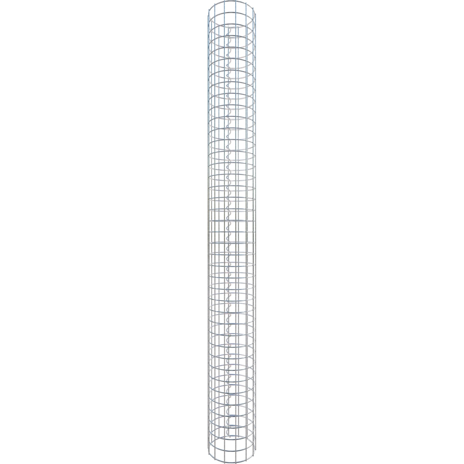 Gabiona Gabionen-Säule rund Ø 22 cm x Höhe 200 cm Maschenweite 5 cm x 5 cm
