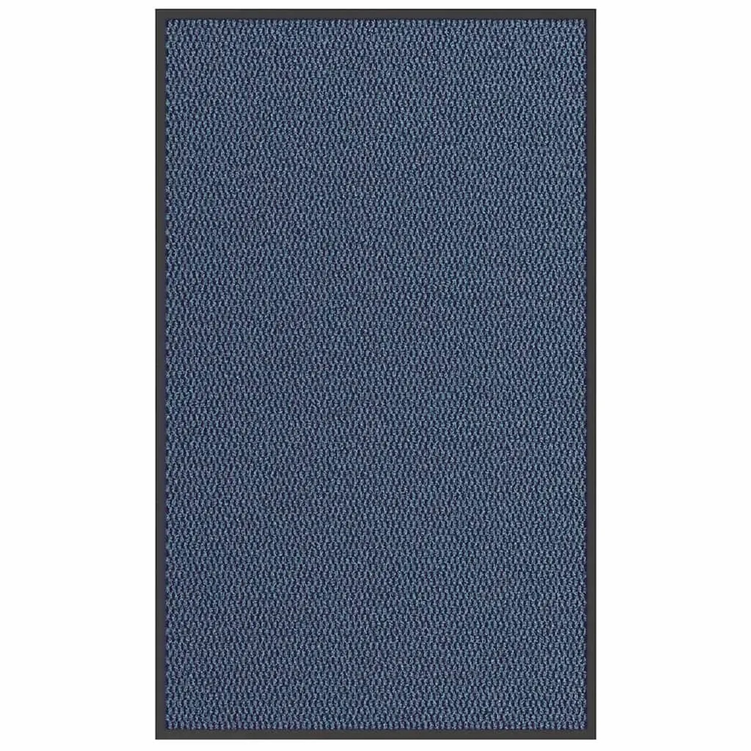 vidaXL Fußmatte Blau 90x150 cm 4105574 günstig online kaufen