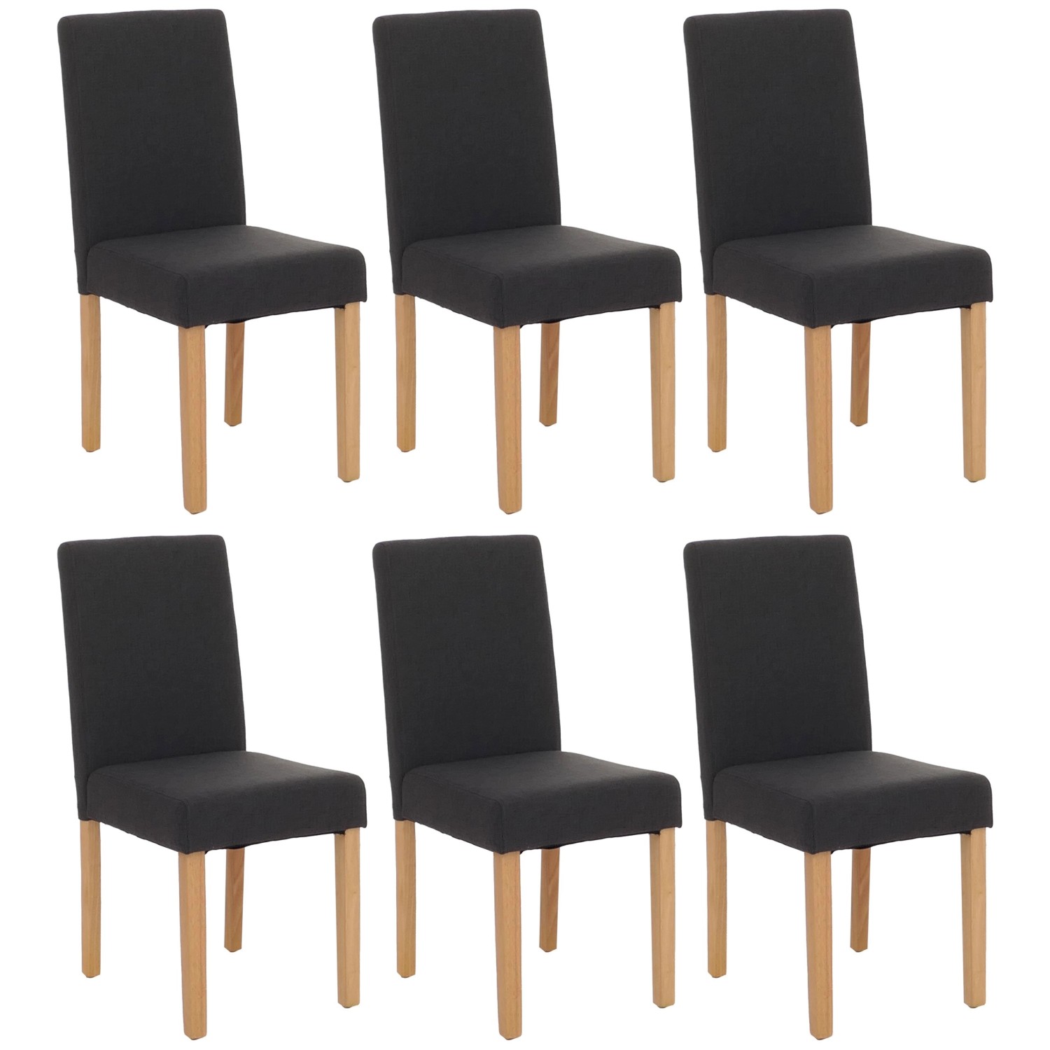 CHEFGASTRO Esszimmerstuhl 6er-Set Klassisch & Zeitlos 90x43x48cm Sitzhöhe 4 günstig online kaufen