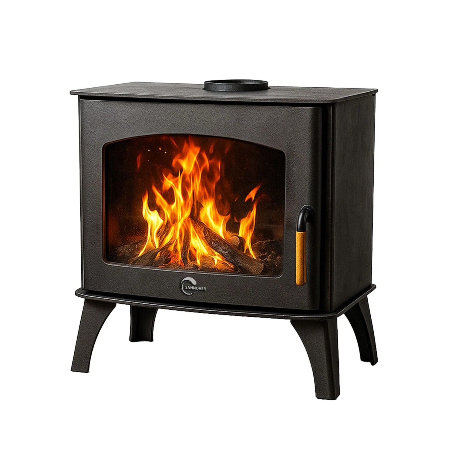 Sannover Holzofen Dita 13,1 kW Holzscheite 63 cm