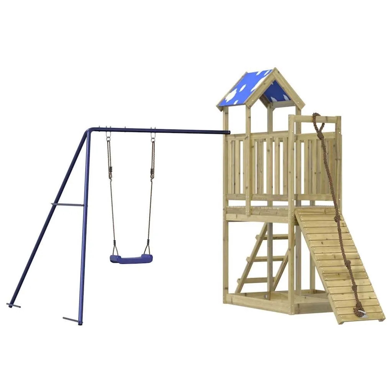 vidaXL Spielturm Imprägniertes Kiefernholz 3278970