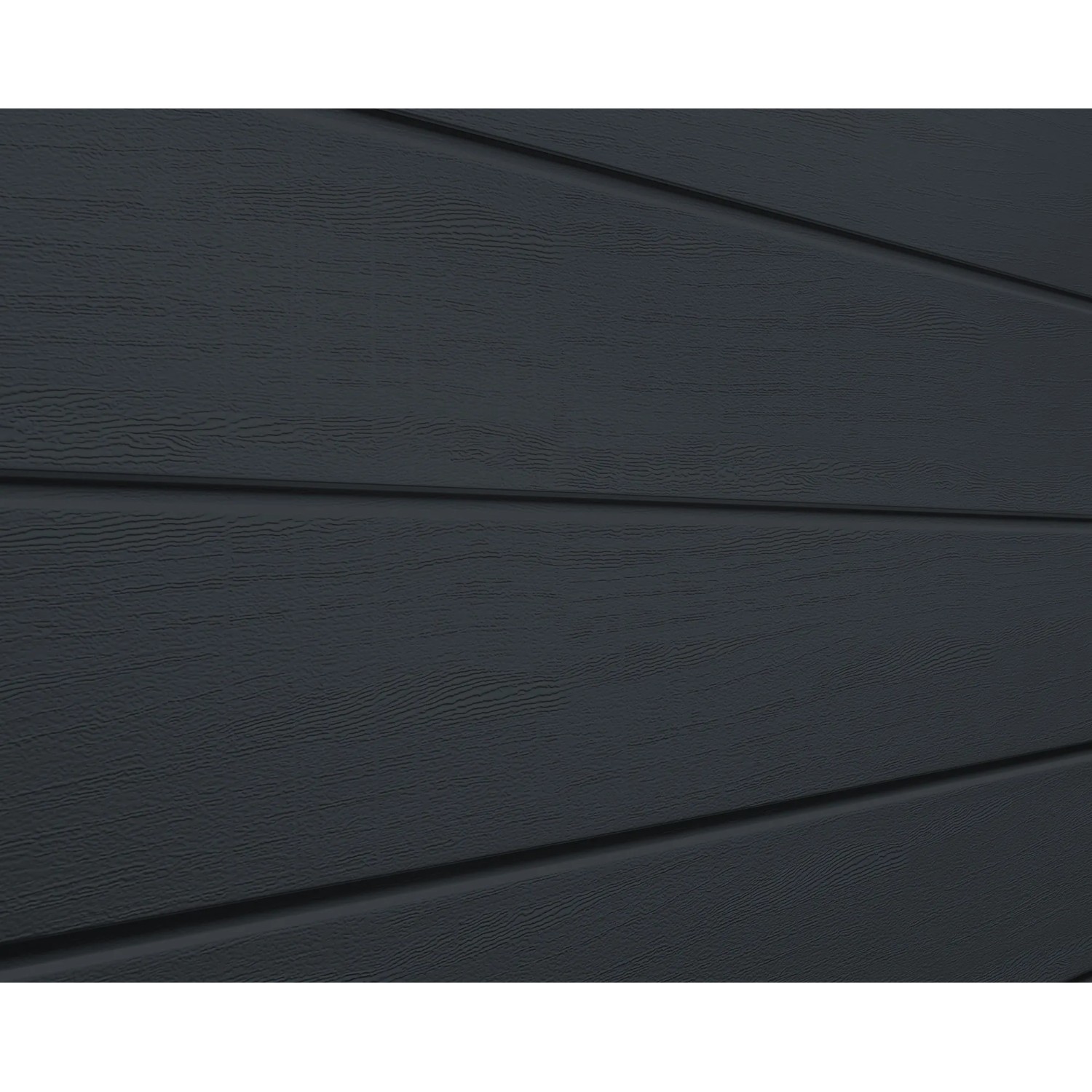 Detailansicht EcoStar Garagen-Sektionaltor, anthrazitgrau, mit Woodgrain-Oberfläche und M-Sicke.