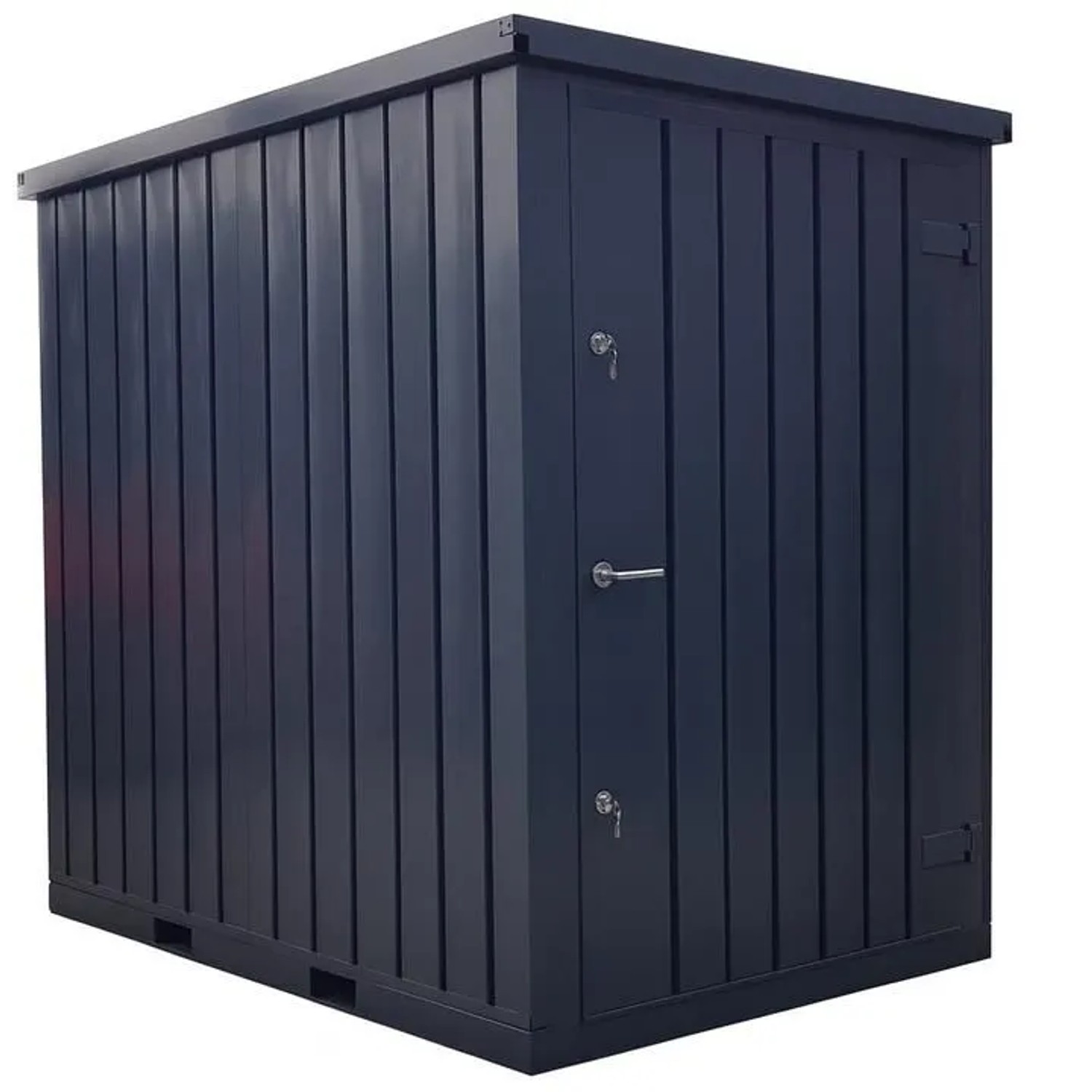 LagercontainerXXL 1,5m Lagercontainer mit Einflügeltür & Doppelverriegelung günstig online kaufen