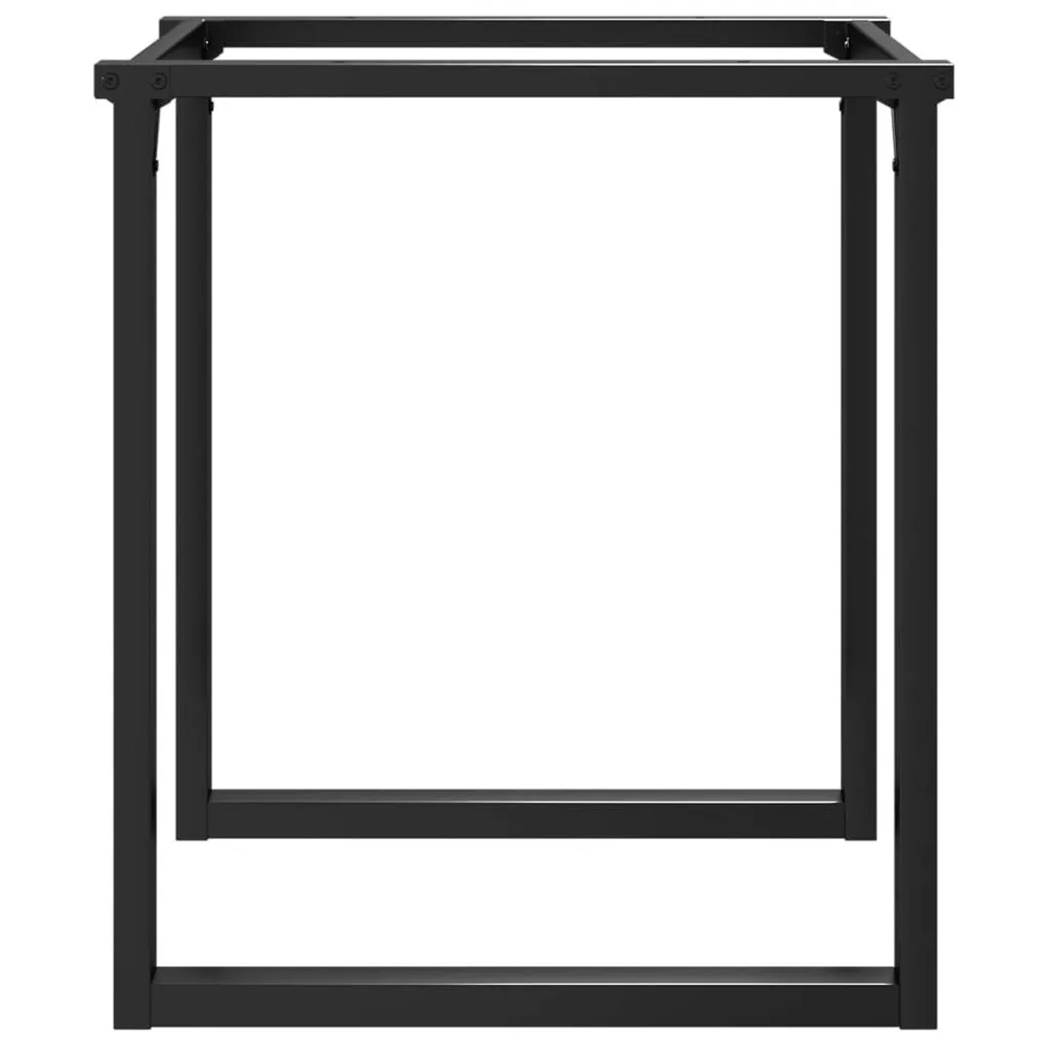 vidaXL Esstisch-Gestell in O-Form 70x70x73 cm Stahl 357884_5