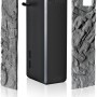 Juwel Aquarien-Filterverkleidung Stone Granite, Felsstruktur in Grau, zweiteilig.
