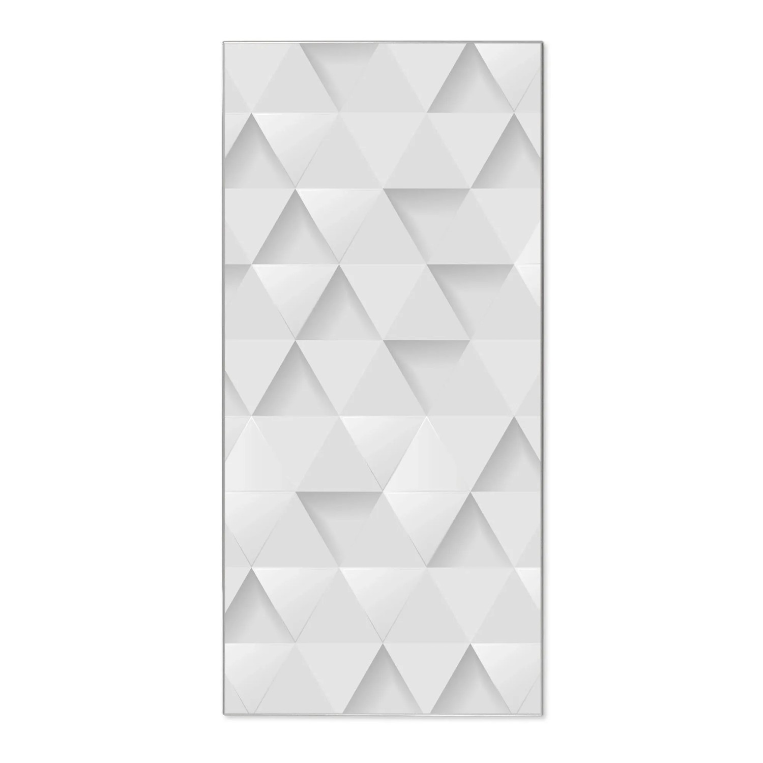 Banjado Magnettafel 37x78cm Magnetwand  Silber Aus Metall Magnetpinnwand Pi günstig online kaufen