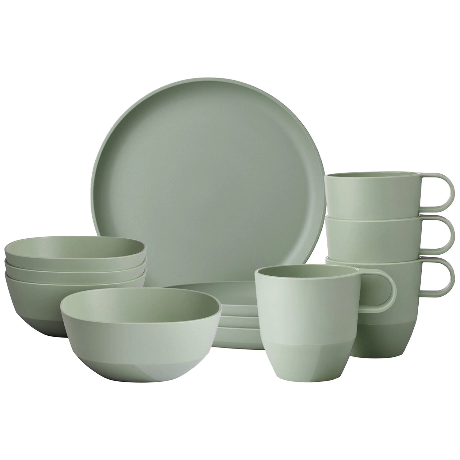 Mepal Silueta Frühstücks-Set 12-teilig Nordic Sage günstig online kaufen