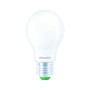 Matte Philips LED E27 Glühbirne, 4W, 840 Lumen. Energiesparendes Leuchtmittel in Standardform.