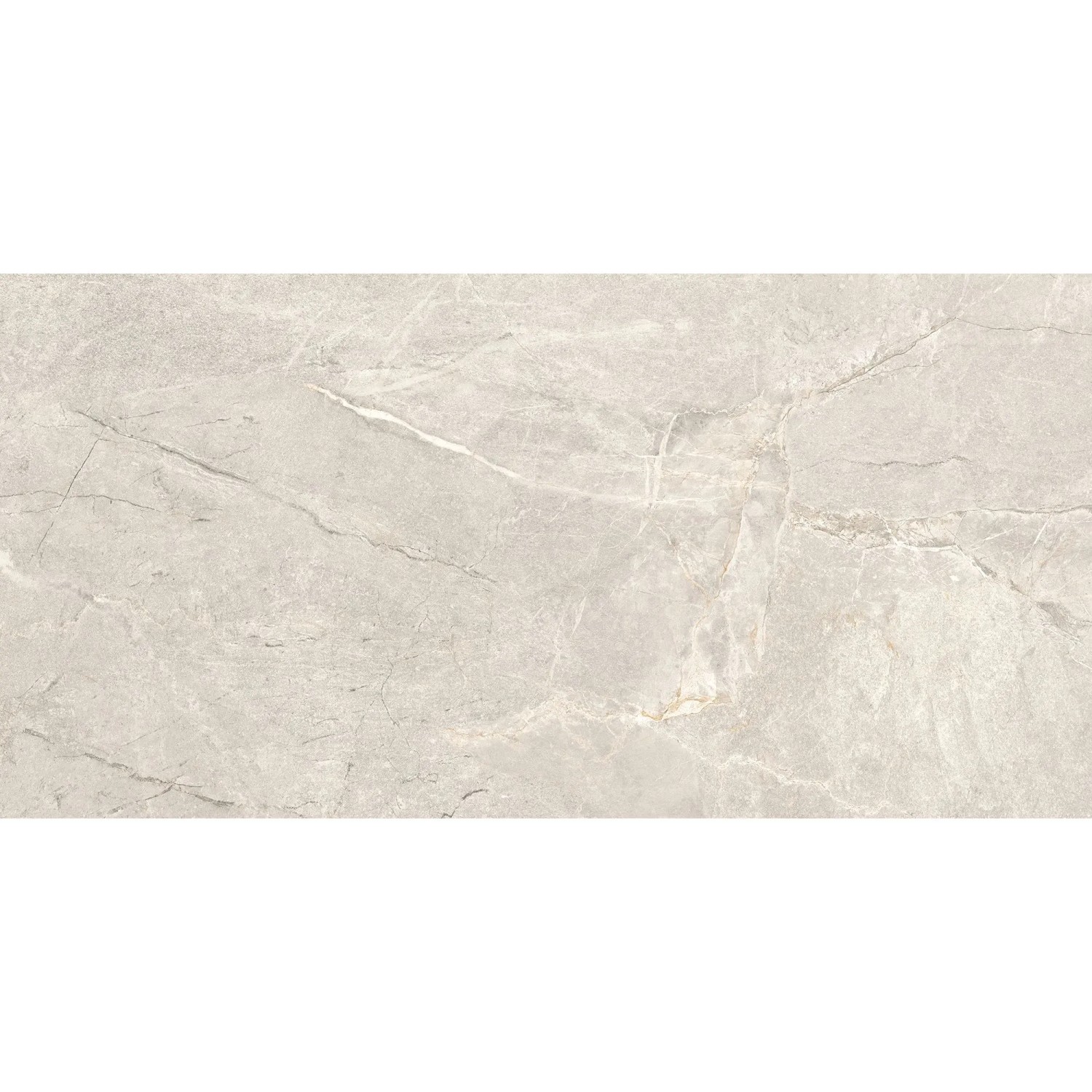 Bodenfliese Feinsteinzeug Pontino Grau Matt 59,8 cm x 119,8 cm