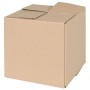 vidaXL Faltbox mit Speicher 50 Stk Natur 20 x 20 x 20 cm Karton 4106564