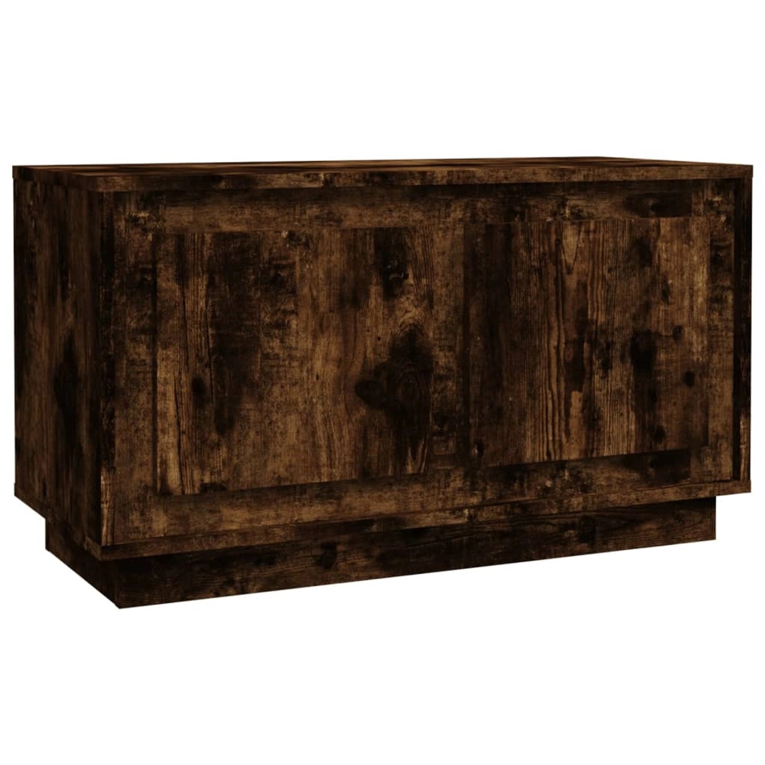 vidaXL TV-Schrank Räuchereiche 80x35x45 cm Holzwerkstoff 819857