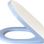 Duravit WC-Sitz Starck 3, weiße Ausführung, mit verdeckten Edelstahlscharnieren.