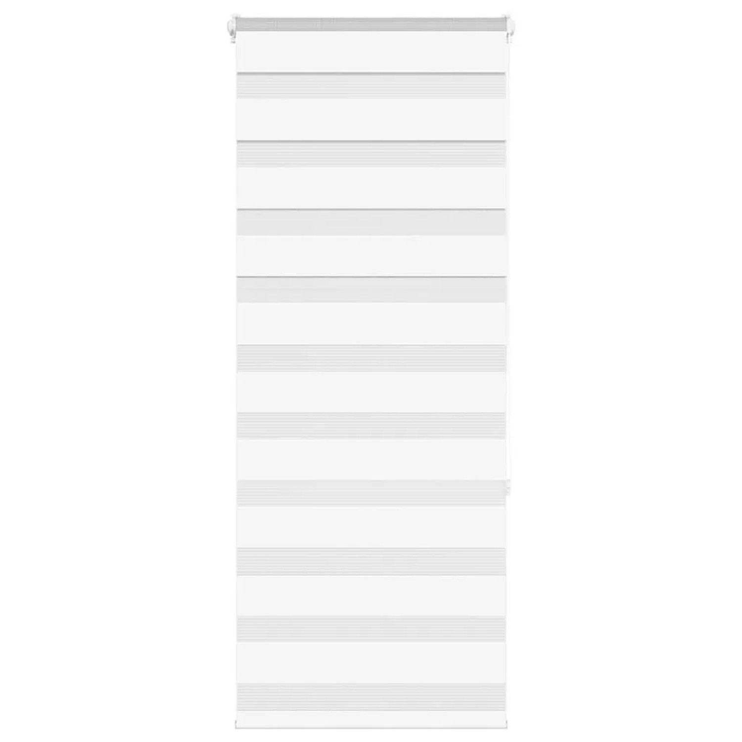 vidaXL Doppelrollo Weiß 55x150 cm Stoffbreite 50,9 cm Polyester 4014746 günstig online kaufen