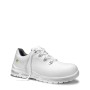 Weißer Elten Sicherheitshalbschuh Brandon XXTM White Low ESD S3, Größe 47.