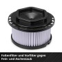 Faltenfilter für Einhell Aschesauger TC-AV 1830 D, Filter für Aschestaub.