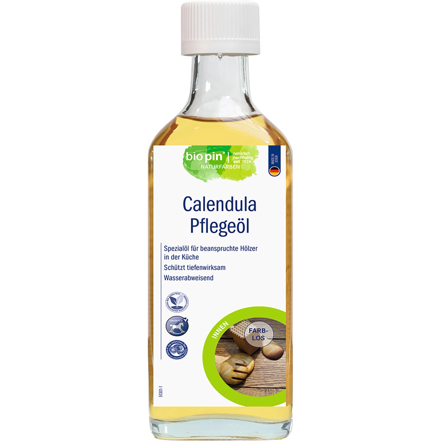 Biopin Exclusiv  Calendula-Pflegeöl Transparent 250 ml