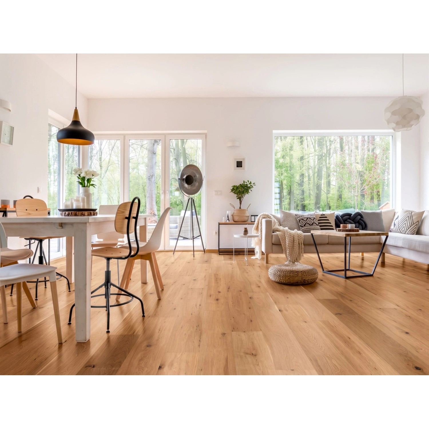 Timefloor Parkett Eiche Rustikal Rohholzoptik Landhausdiele Handgehobelt