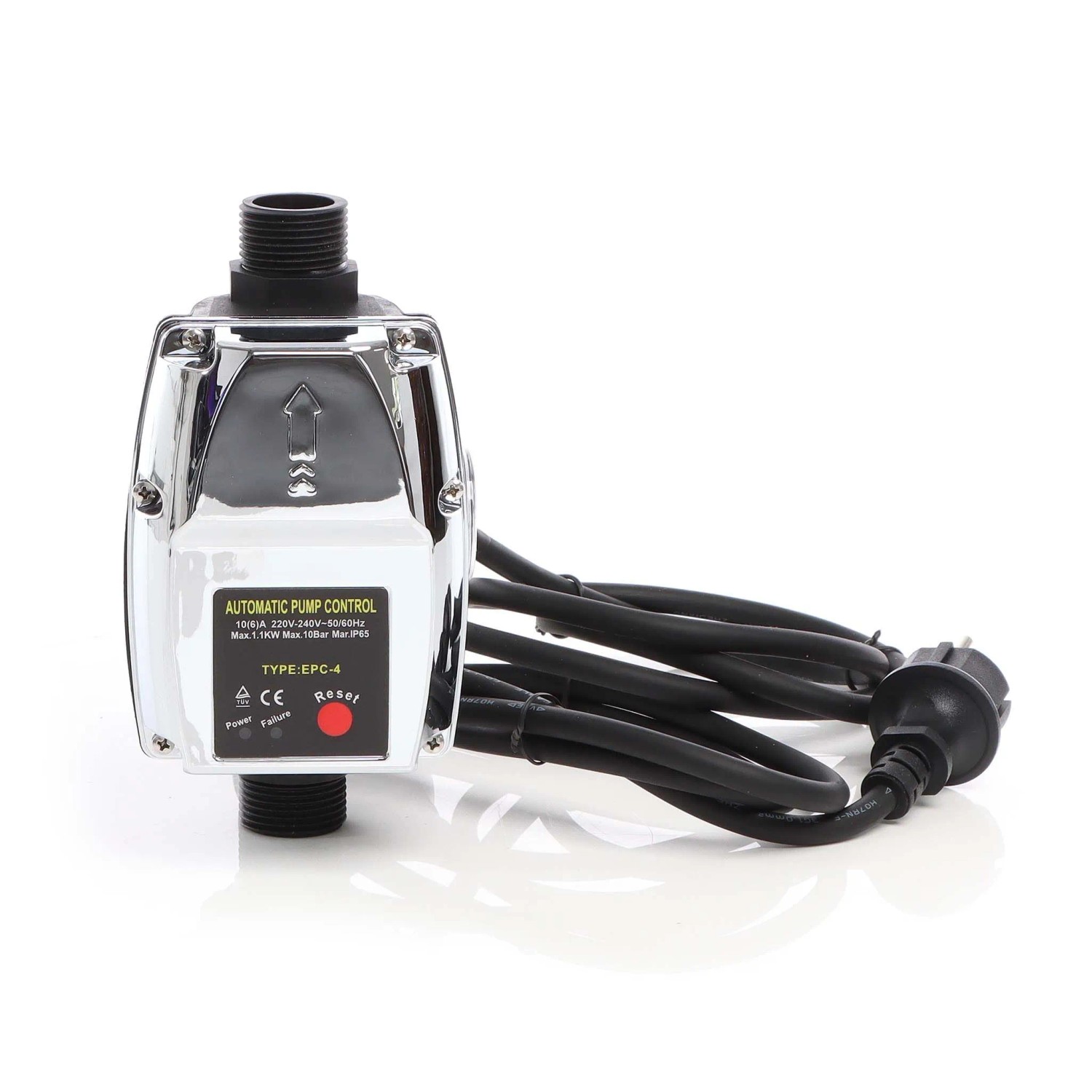 Wiltec Druckschalter Kabel Epc-4 230V 1-Phasig Pumpensteuerung Hauswasserwerk_6